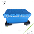 Plastic Square Chest Packaging Box Stackable Plastic Crate